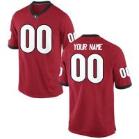 Georgia Bulldogs Red NCAA College Football Jersey 