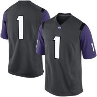 TCU Horned Frogs Black  NCAA College Football Jersey 