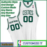 Boston Celtics  Authentic Style Home NBA Basketball Jersey White