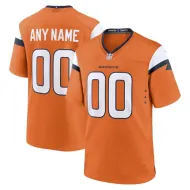 Denver Broncos Nike Elite Style T24 Orange Jersey 
