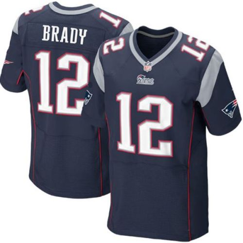 Mens New England Patriots Tom Brady Nike Elite Style Navy Blue Jersey